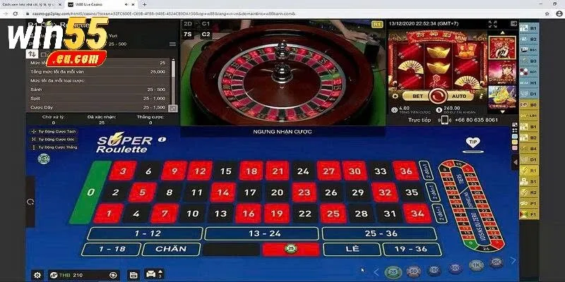 Roulette Win55 – Trải Nghiệm Casino An Toàn, Tiện Lợi